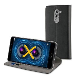 MUVIT PP Folio Stand Noir: Huawei Honor 6X 2017