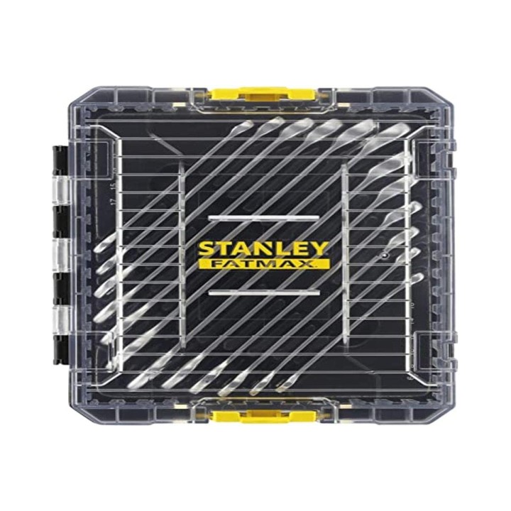 STANLEY - COFFRET CLÉS MIXTES STAKBOX M - JEU DE 12 PCS - FATMAX - FMMT98104-0