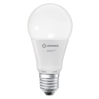 LEDVANCE Lampe LED Smart avec Bluetooth, E27, dimmable, blanc chaud (2700K), remplace les lampes à incandescence de 60W,contrôla