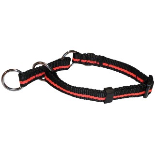 COLLIER S/ETRANGL EDUCATION NOIR/OR. CONECK'T L 51-66CM
