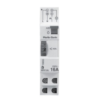 Schneider Electric 16655 Minuterie min'clic 1 à 7minutes 1 module