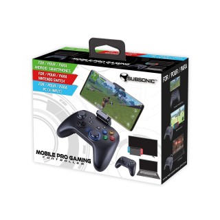 Subsonic - Manette bluetooth sans fil avec Vibrations, Gyroscope, Boutons arrière programmables et Joysticks inversés - Accessoi