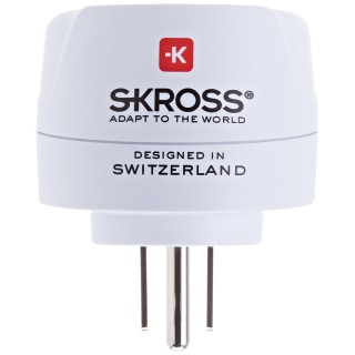 SKROSS | 1.500203-E | Europe vers USA | Adaptateur de Voyage International - Entrée Shuko ou Européenne, Sortie USA - Tension et