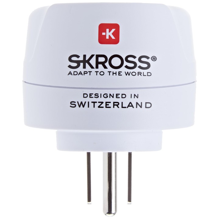 SKROSS | 1.500203-E | Europe vers USA | Adaptateur de Voyage International - Entrée Shuko ou Européenne, Sortie USA - Tension et