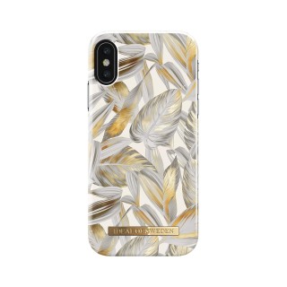 iDeal Of Sweden Coque de téléphone pour iPhone X/XS (Platinum Leaves)