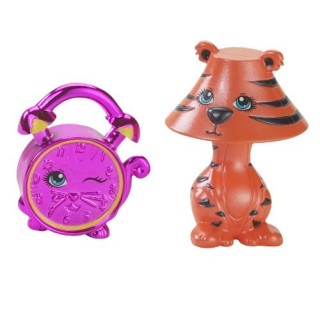 Polly pocket - T4242 - Poupée - Duo Cutant Rigolo - Lumiere Tigree et Chat Reveil