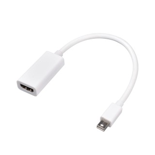 APM 590476 - Adaptateur Mini DisplayPort/HDMI Mâle/Femelle - Adaptateur DisplayPort HDMI Qui Permet de Relier Un MacBook à Une T