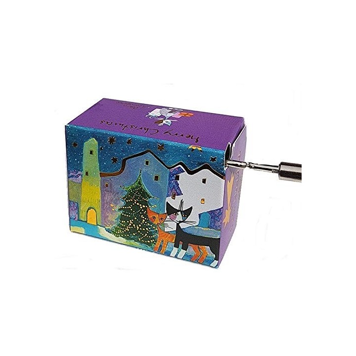 Fridolin Rosina Wachtmeister Boîte à Musique We Wish You a Merry Christmas Mini trihorgel