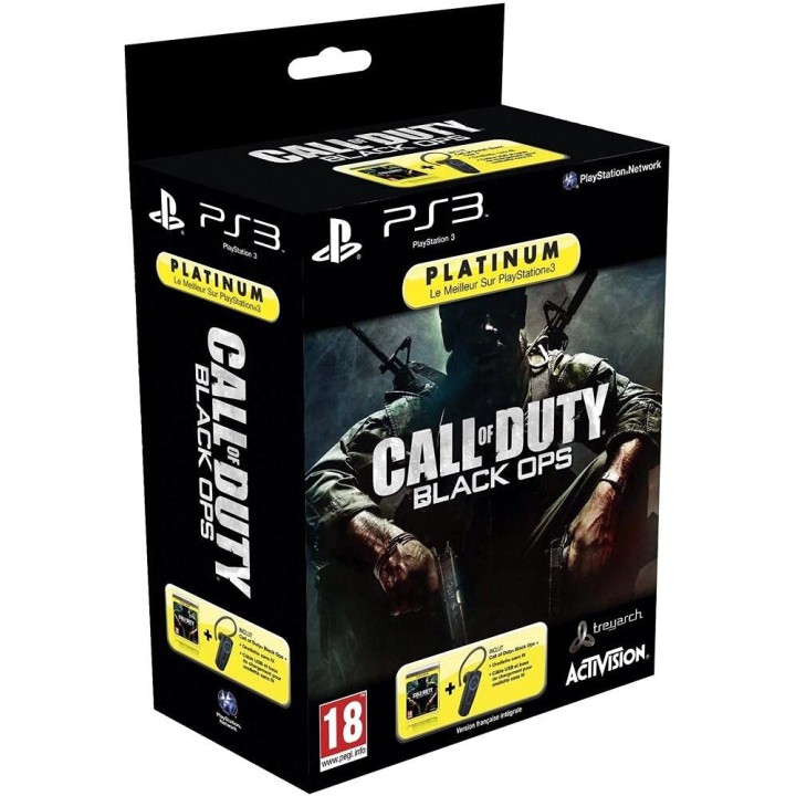 Oreillette sans fil pour PS3 + Call of Duty : Black Ops - platinum