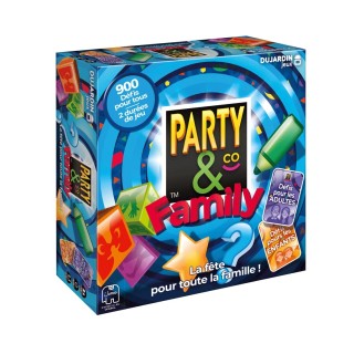 Dujardin – Party & co Family – Jeu de société – Jeu plateau d’ambiance familial – Remportez les défis avec toute la famille – Se