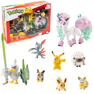 Pokemon 8 Figurines