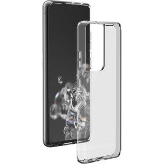 Coque Samsung Galaxy S21 Ultra 5G Silisoft Souple Transparente Bigben