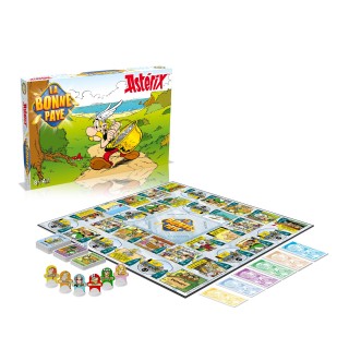 Winning Moves - LA BONNE PAYE ASTERIX - Jeu de société - Jeu de plateau - Astérix et Obelix - Version française, 2 à 6 joueurs