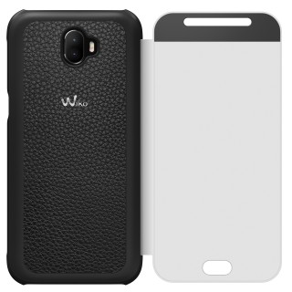 Wiko Etui smart folio Wiview pour Wiko WiM Noir