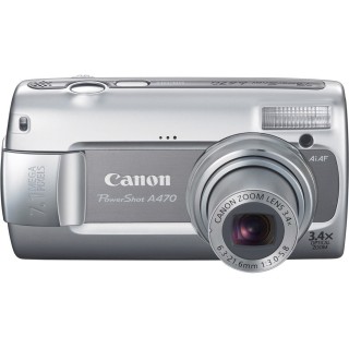 Canon PowerShot A470 appareil photo numérique 7,1 Mpix Zoom optique 3,4x argent