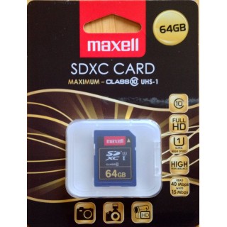 Maxell 854551 Carte mémoire SDXC