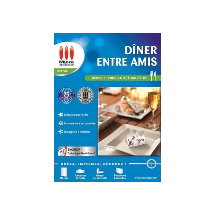 Coffret diner entre amis