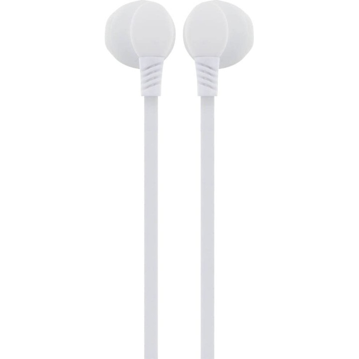 Kit Piéton Bouton Type C câble Plat Blanc