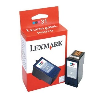 Lexmark Cartridge No. 31 Cartouche d'encre d'origine (photo) 1