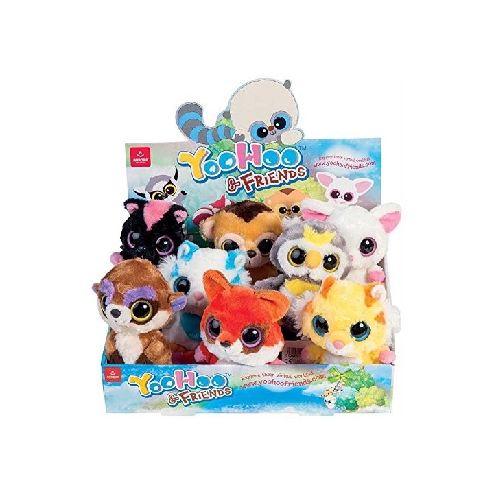 LASCAR - A1204091 - Peluches - Peluche Yoohoo 14cm - Modèle aléatoire