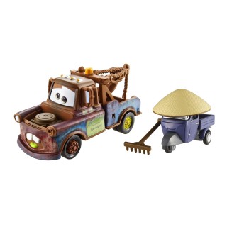 Cars Vehicules 2 Martin et Maestro Zen - Voiture Miniature - Mattel - v2833