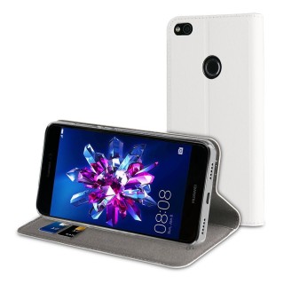 muvit PP Folio Stand Blanc: Huawei P8 Lite 2017
