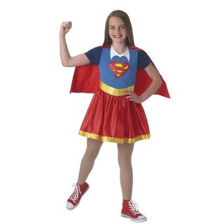 Rubies - Déguisement Classique Supergirl, DC Super Hero Girls, Taille M - I-630987M