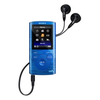 Sony NWZ-E383L.CEW Baladeur numérique Mémoire Interne MP3 4Go Bleu