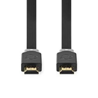 Nedis Câble Plat HDMI de Haute Vitesse avec Ethernet