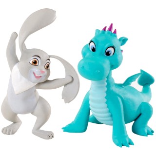 Princesses Disney - CHJ46 - Mini-poupée - Princesse Sofia - Pack de 2 figurines Clovis et Crépit