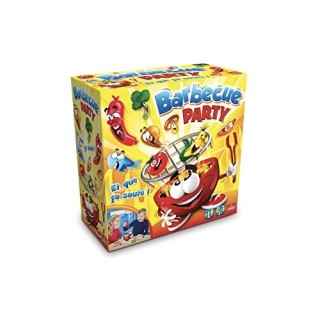 Barbecue Party - Jeu d'Action et d'Adresse pour Enfants à Partir de 4 Ans - Le Barbecue Rigolo -A Jouer en Famille ou entre Amis
