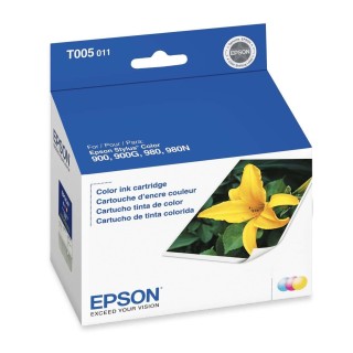Epson T005011 Cartouche d'encre d'origine Couleur 570 Pages C13T005011