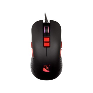 Konix Drakkar Souris Ambidextre - Souris Gamer 10 Boutons - Souris Gaming 4 Niveaux DPI - Souris Filaire Gamer Rétro-Éclairé - S