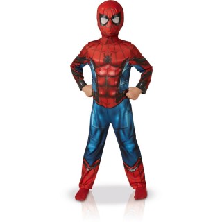 Rubies - Spiderman - Déguisement Classique Spider Man Homecoming Rouge, Garçon-Taille S- I-630844S