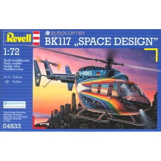 Revell - Modèle réduit de l'Eurocopter Bk117 « Space Design » à l'échelle 1:72