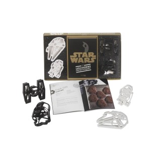 Star Wars, les cookies contre-attaquent: Coffret cuisine avec 4 emporte-pièce collector