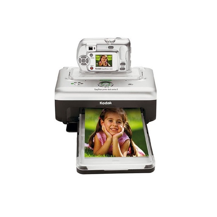 Kodak EasyShare C300 Appareil Photo Numérique / Imprimante Photo Kodak Printer Dock Serie 3 3,2 MP