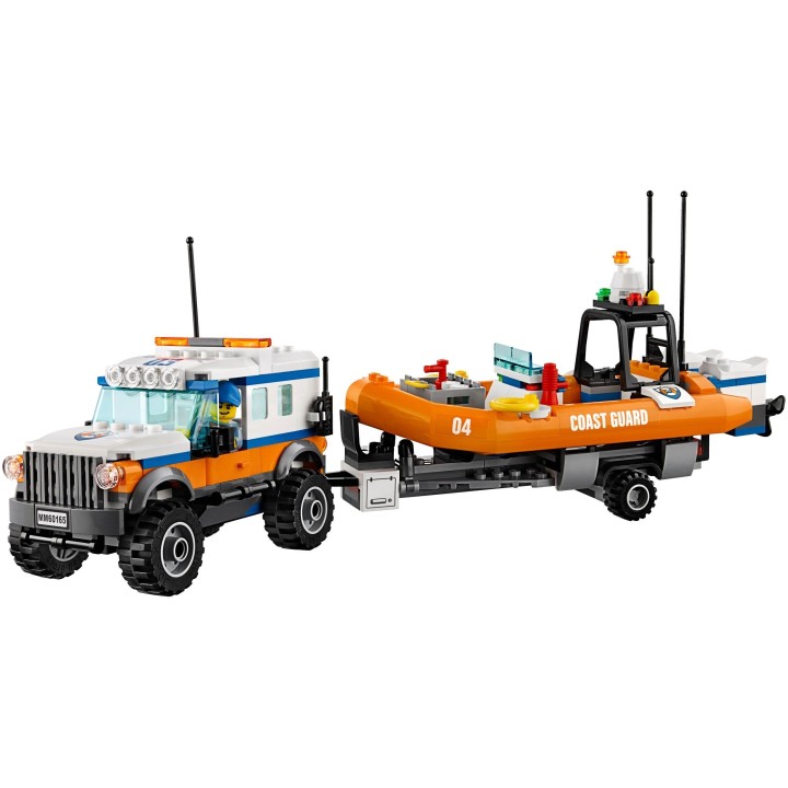 Lego - 60165 - L’Unité d'intervention en 4 x 4