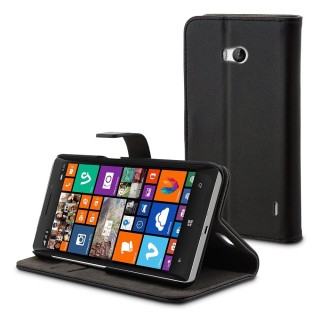 muvit MUSLI0504 Etui Folio pour Nokia Lumia 930 Noir