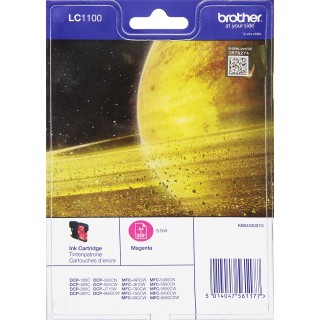 Brother LC-1100M Blister Pack Cartouche d'encre Original Magenta