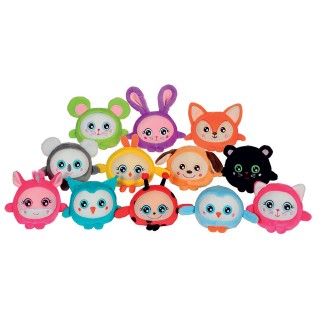 Gipsy- Peluche SQUISHIMALS 10 CM-Assortiment, 55589
