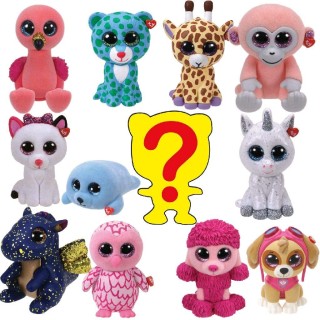 TY 25004 Mini Boos Series 4-Reg, Multicolore