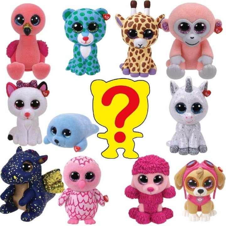 TY 25004 Mini Boos Series 4-Reg, Multicolore