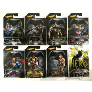 Mattel Hot Wheels djl47 – Batman Superman vs. la de Cast Assortiment
