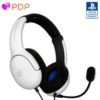 PDP Casque LVL40 Stereo pour Playstation 5&4 blanc
