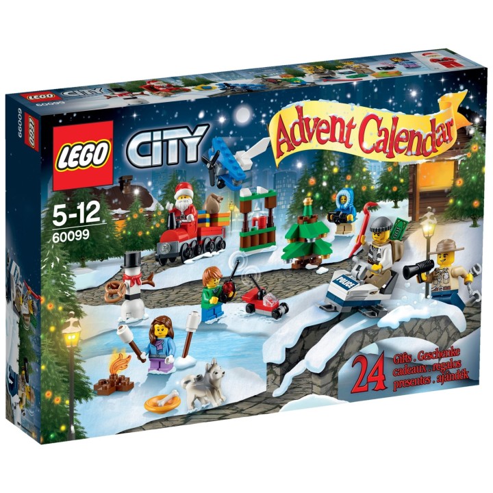Lego City - 60099 - Jeu De Construction - Le Calendrier De L'avent
