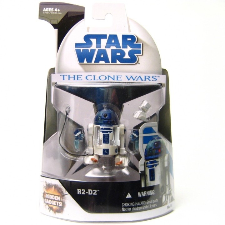 Star Wars The Clone Wars R2D2 figure