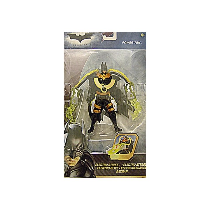 THE DARK KNIGHT ELECTRO STRIKE BATMAN by MATTEL