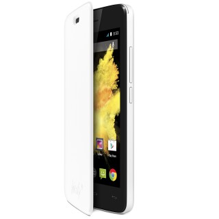 Wiko Etui Folio Birdy Blanc