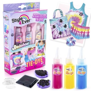 Canal Toys- Kit de tampons tie Dye teintures, OFG 216, Coloris Assortis